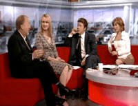 Karen on BBC Breakfast